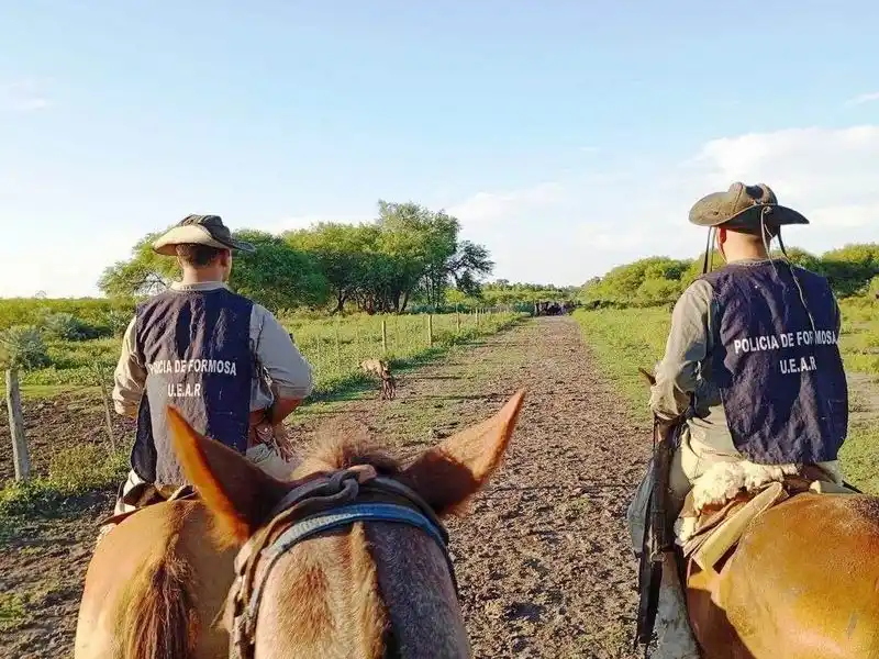 La UEAR intensificó operativos
y patrullajes en zonas rurales