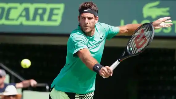 Federer dejó en el camino a Del Potro en Miami