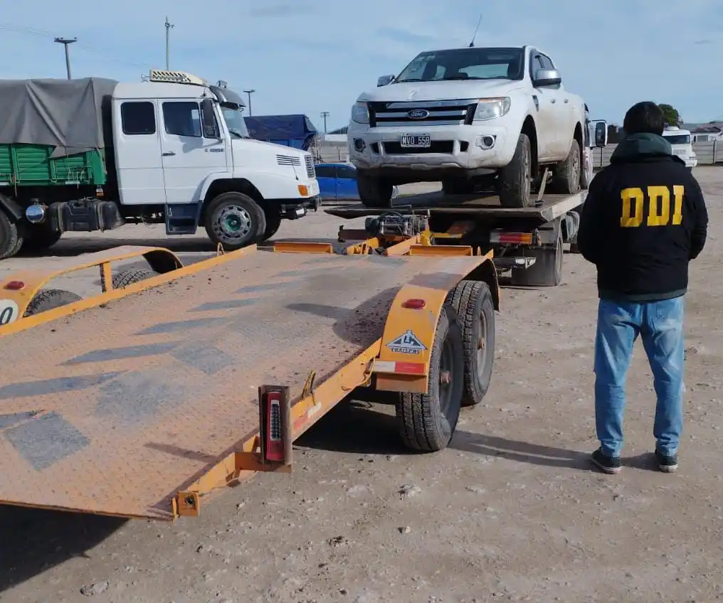 DDI Necochea recuperó un tráiler robado en Río Negro y una camioneta con pedido de secuestro por robo agravado