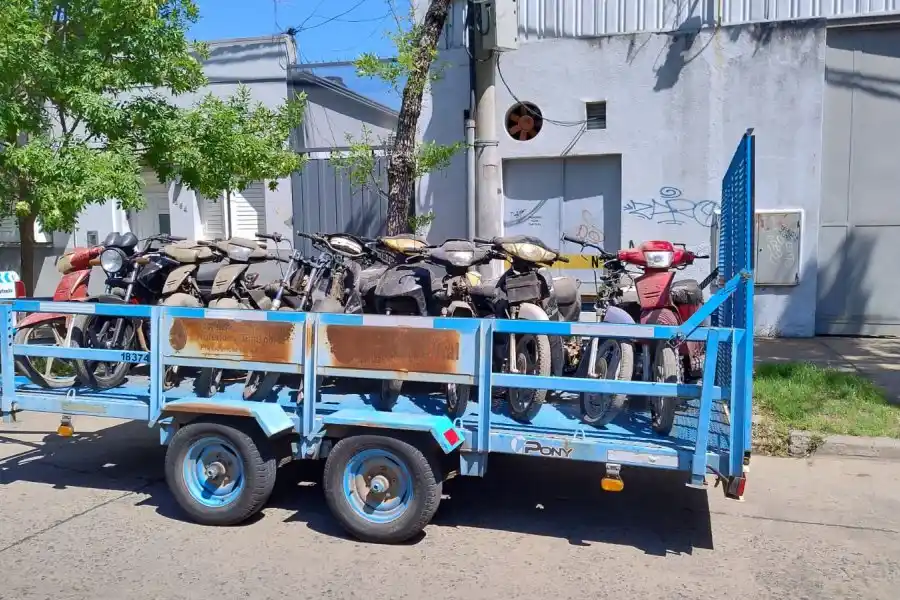 El municipio pone a disposición de la justicia 27 motocicletas con numeración adulterada