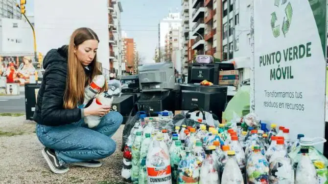 Ecología. La acción busca fomentar el reciclaje