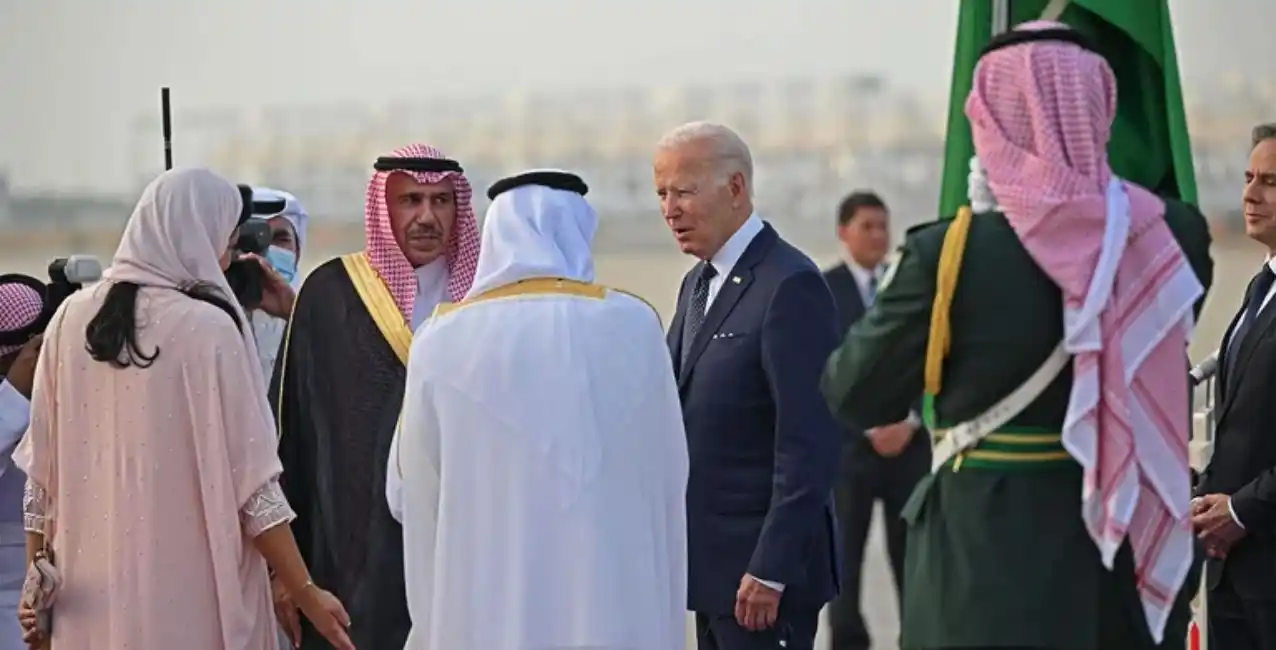 Biden viajó a Arabia Saudita y se reúne con el príncipe Mohamed bin Salman