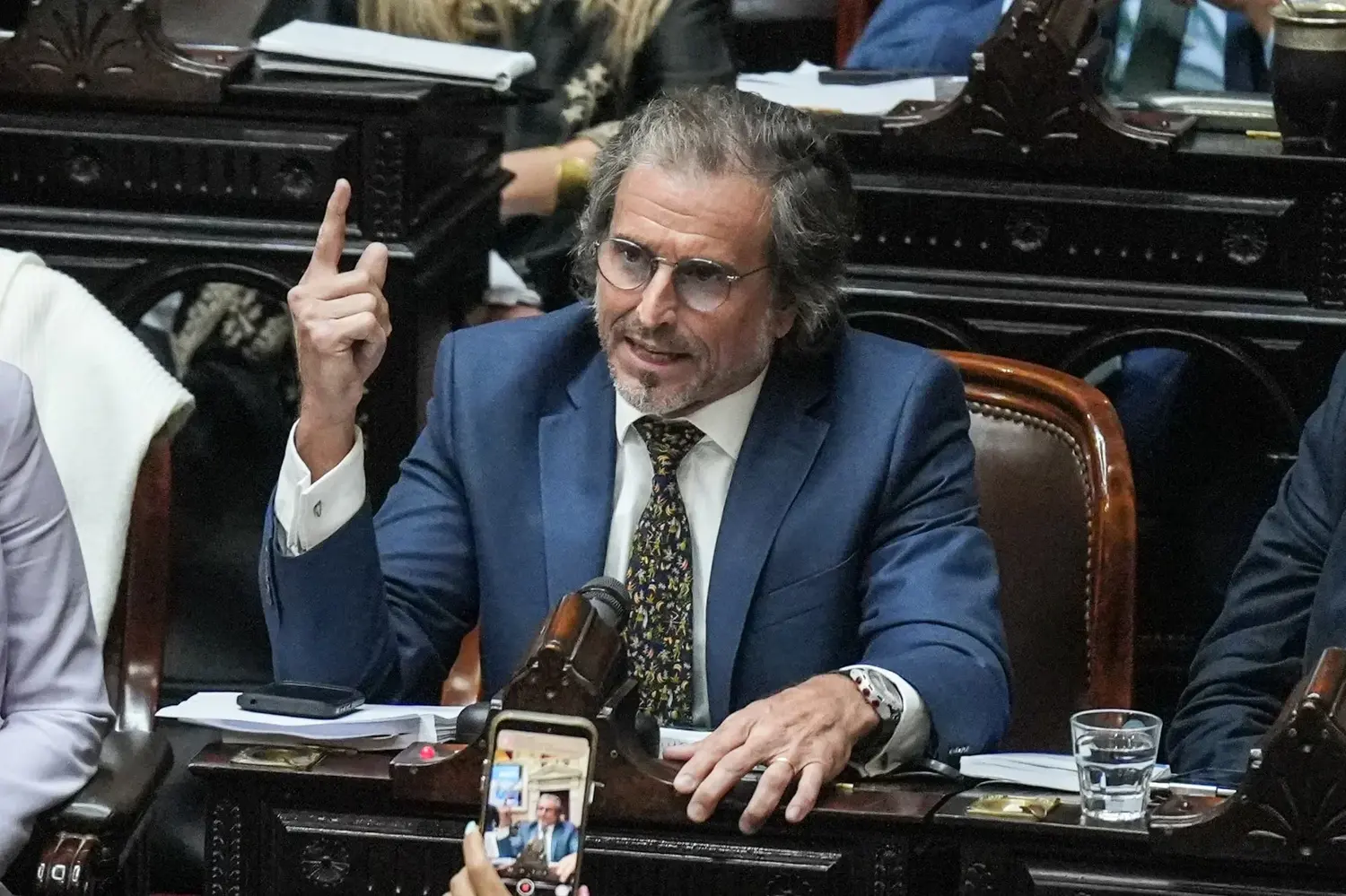 Alberto Benegas Lynch, presidente de Presupuesto y Hacienda