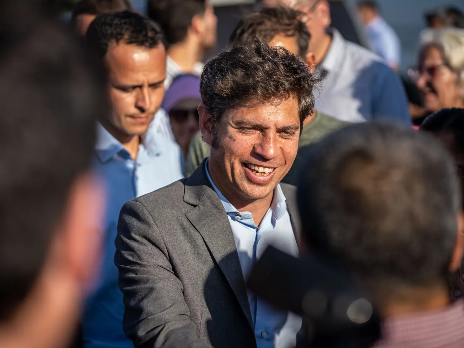 Axel Kicillof recorrer el sudoeste bonaerense.