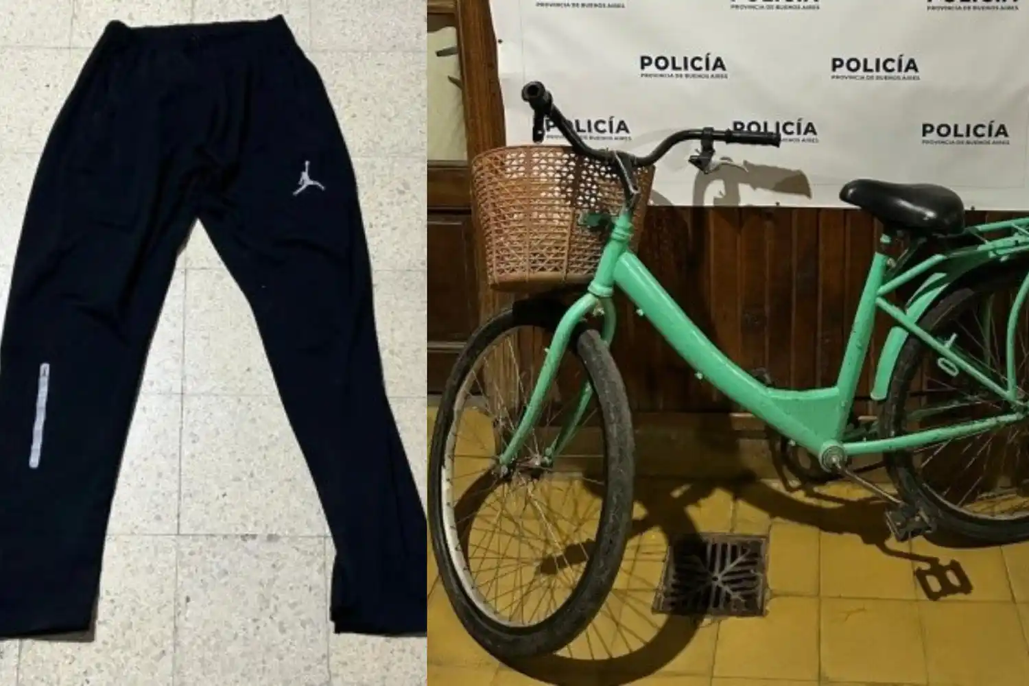 Los elementos secuestrados durante el allanamiento.