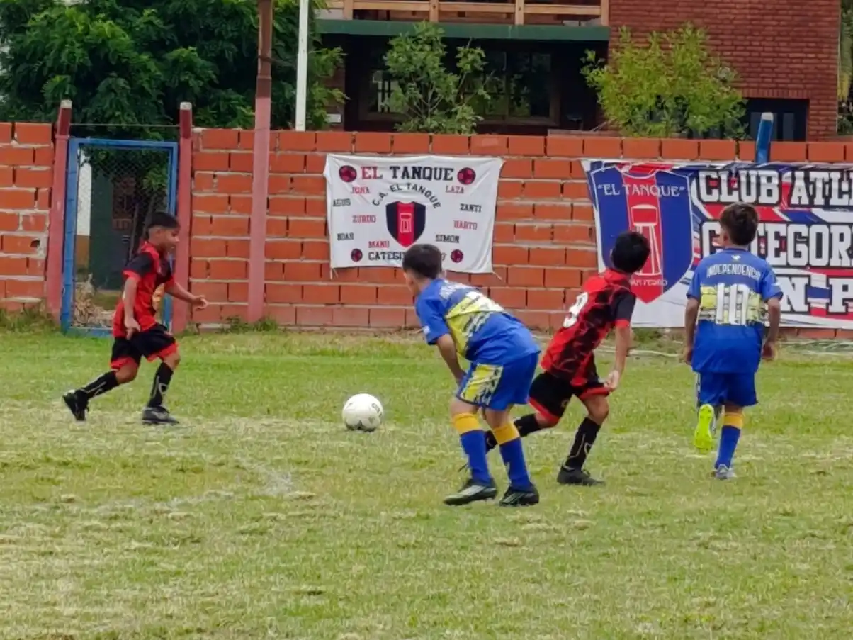El sábado se juega la fecha inaugural del fútbol infantil. PH: Javier Aguado.