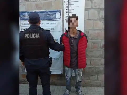 El hombre tenía pedido de captura vigente.