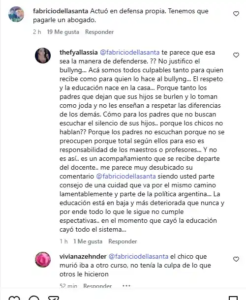comentario dellasanta