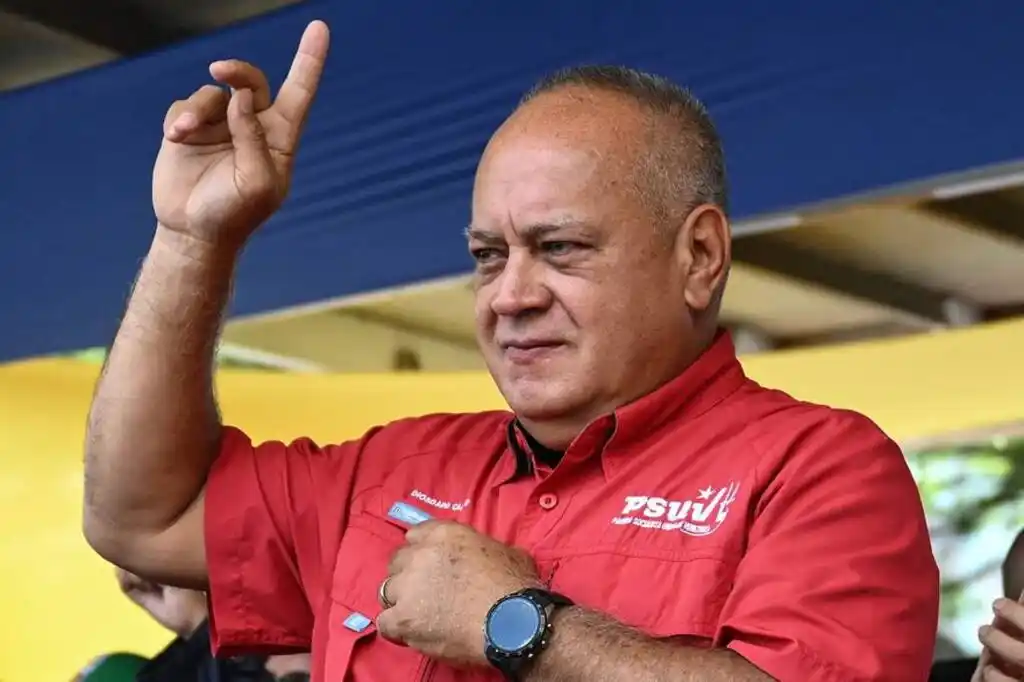 Diosdado Cabello, el hombre fuerte de Maduro, anunció la detención de otro argentino en Venezuela