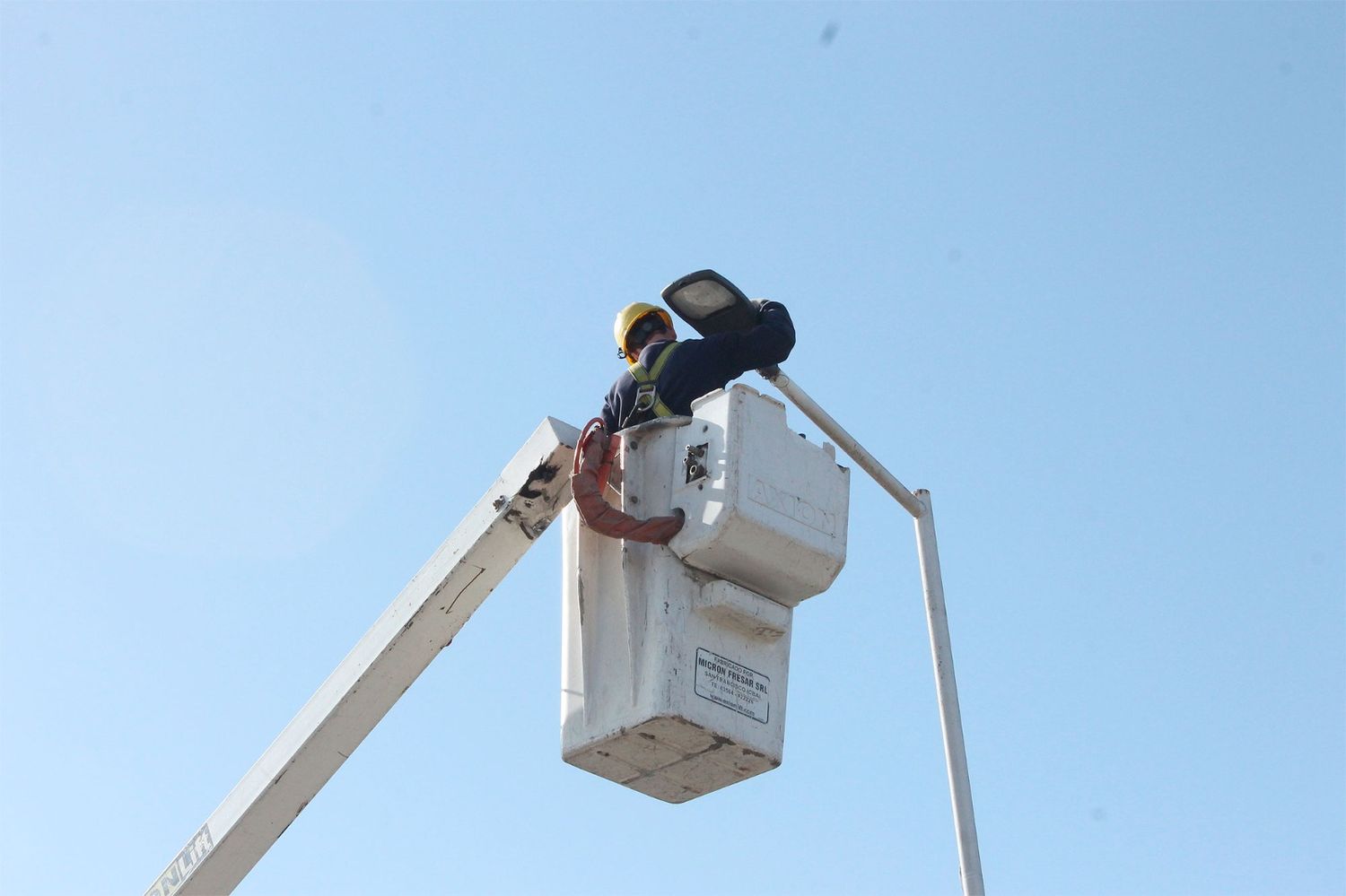 Se completó en la zona norte de la Ruta 226 el recambio de luminarias LED