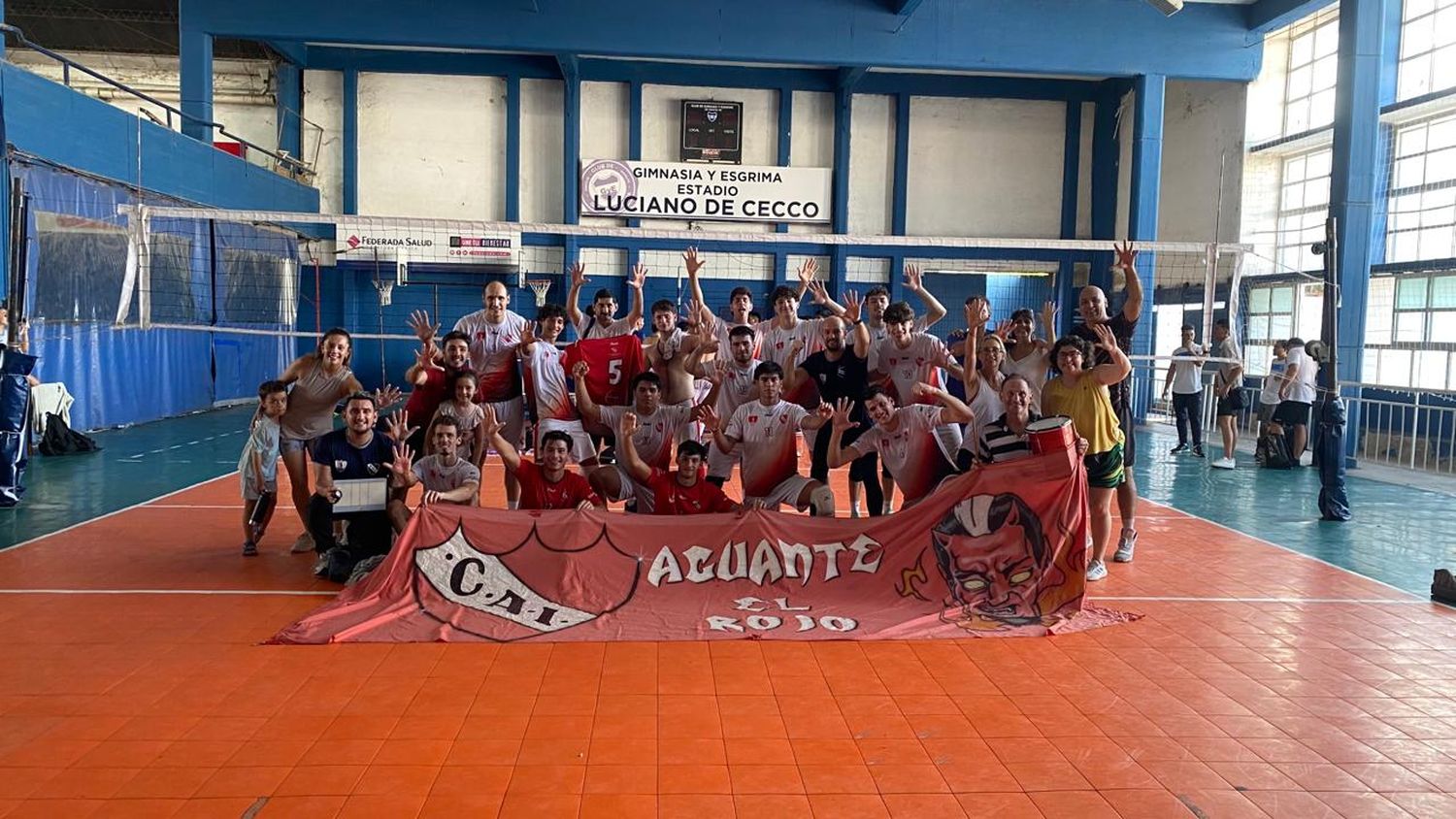 Independiente ganó un partidazo y fue quinto en la Liga Federal de Voley