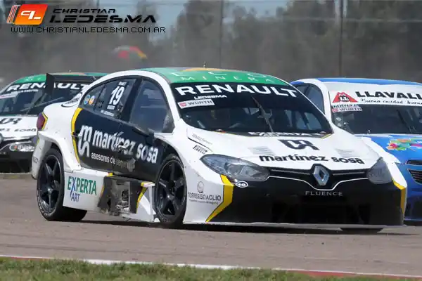 Christian Ledesma fue uno de los protagonistas en Mendoza. 