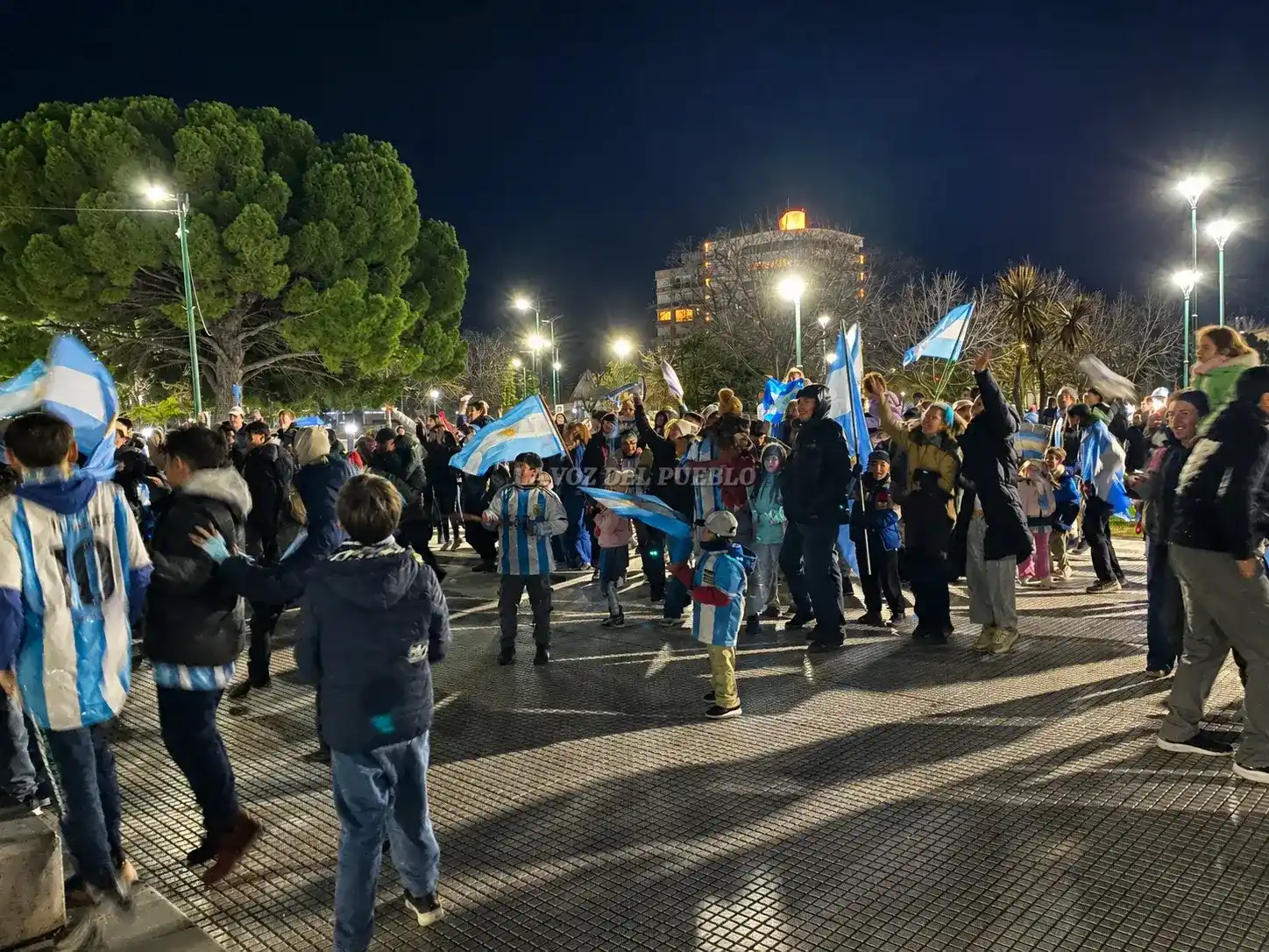 Tres Arroyos festeja en la Plaza San Martín