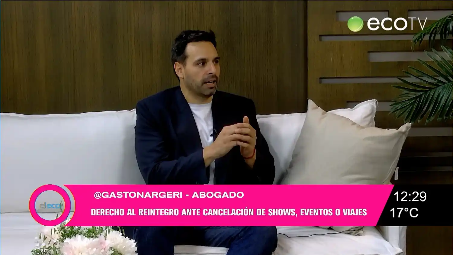 El abogado Gastón Argeri.