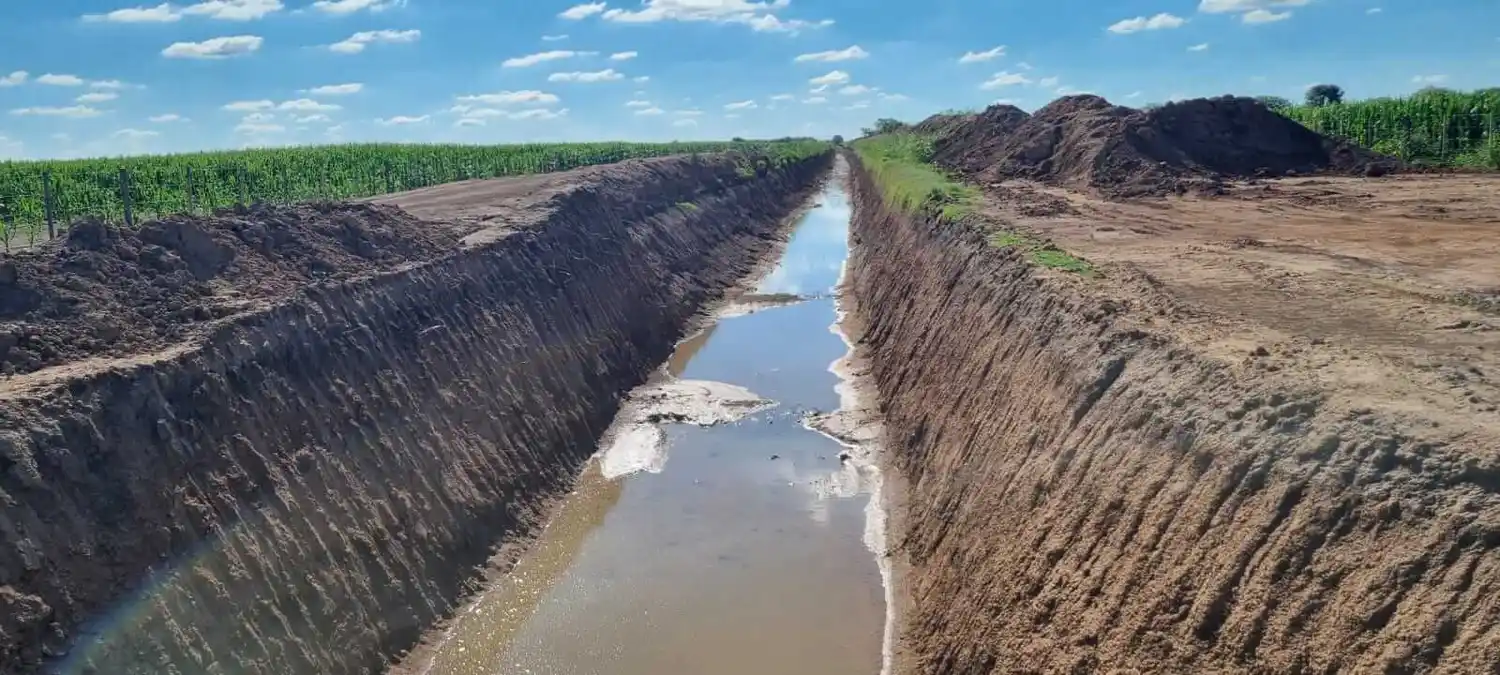 Canalización en Bajo Peretti: nuevos desvíos desde el lunes en el sur de Rafaela