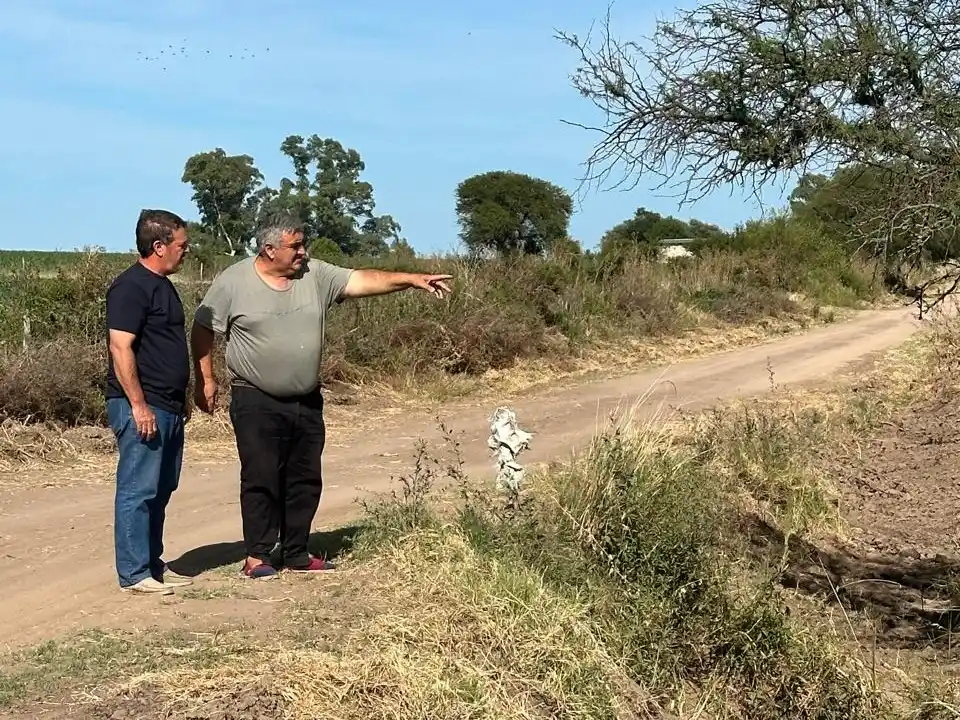 Sexto Distrito: recorrido de obras junto al senador Casiano Otaegui