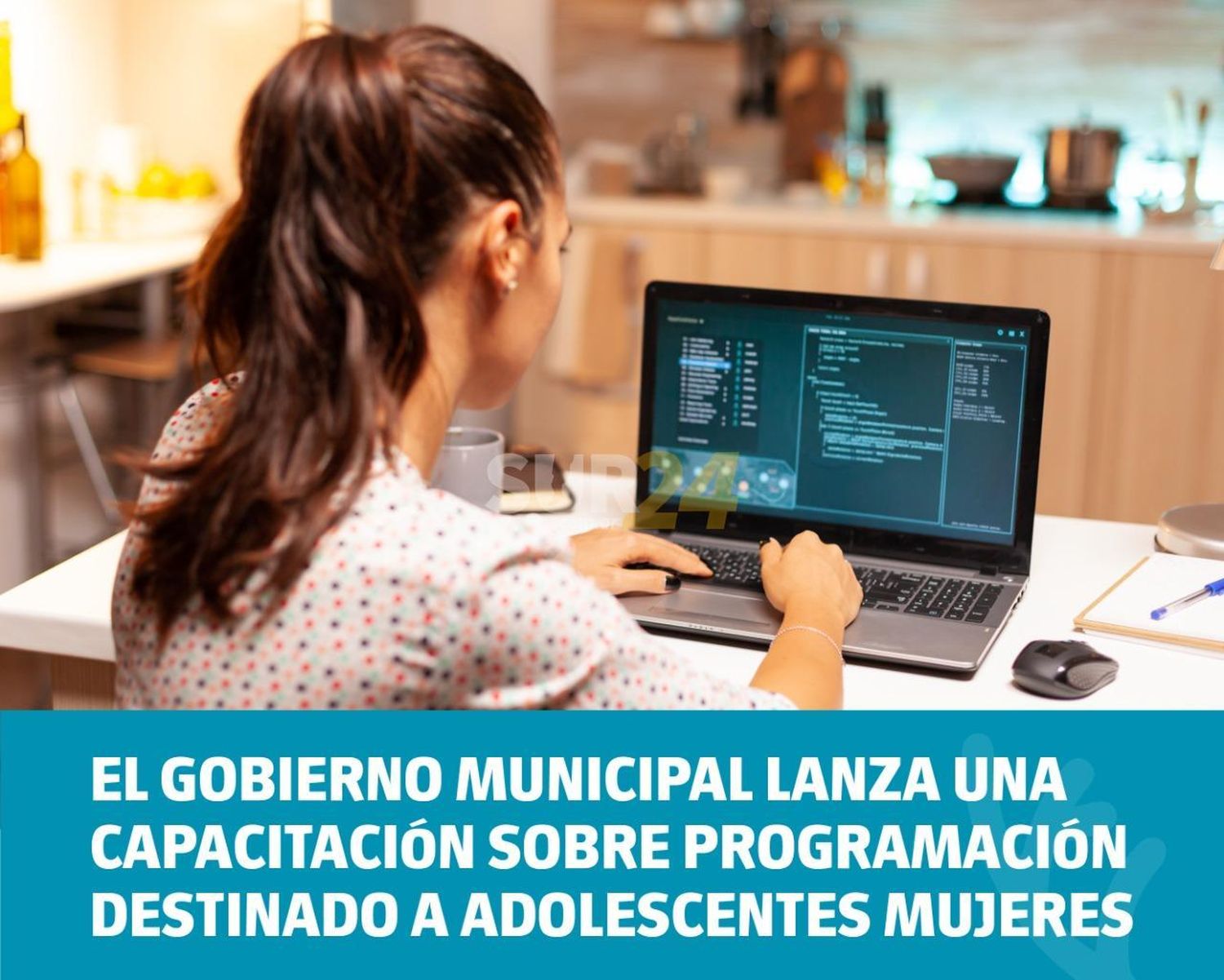 Capacitación sobre programación destinada a adolescentes mujeres