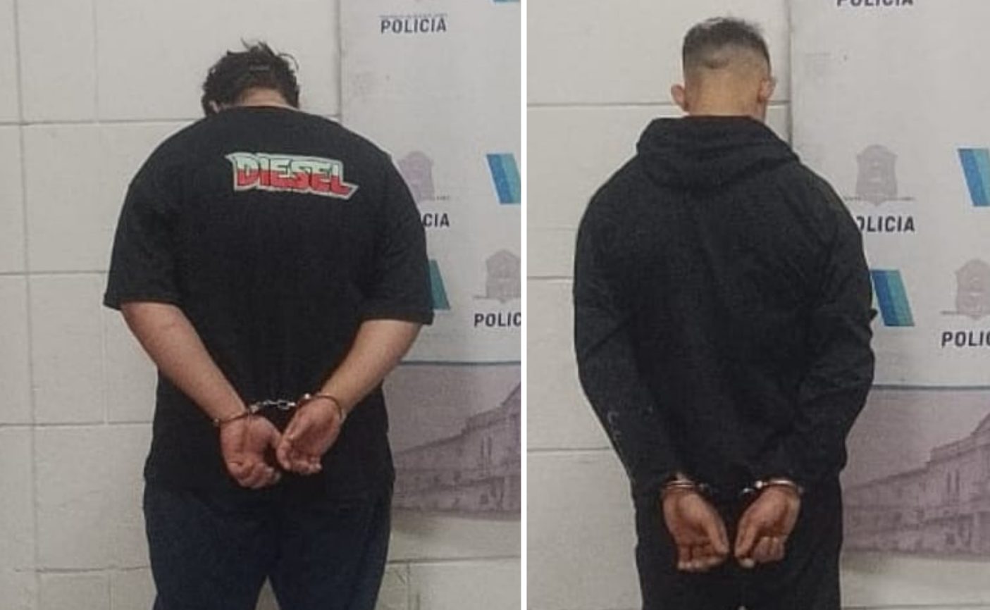 Dos jóvenes aprehendidos tras agredir a policías