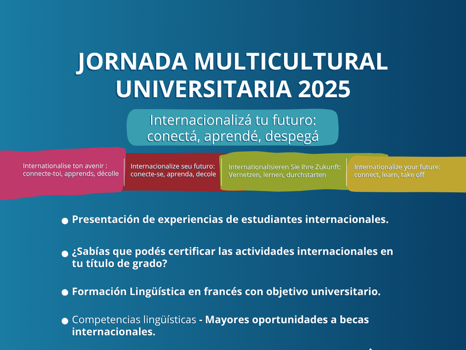 La Unicen realizará una Jornada Multicultural Universitaria