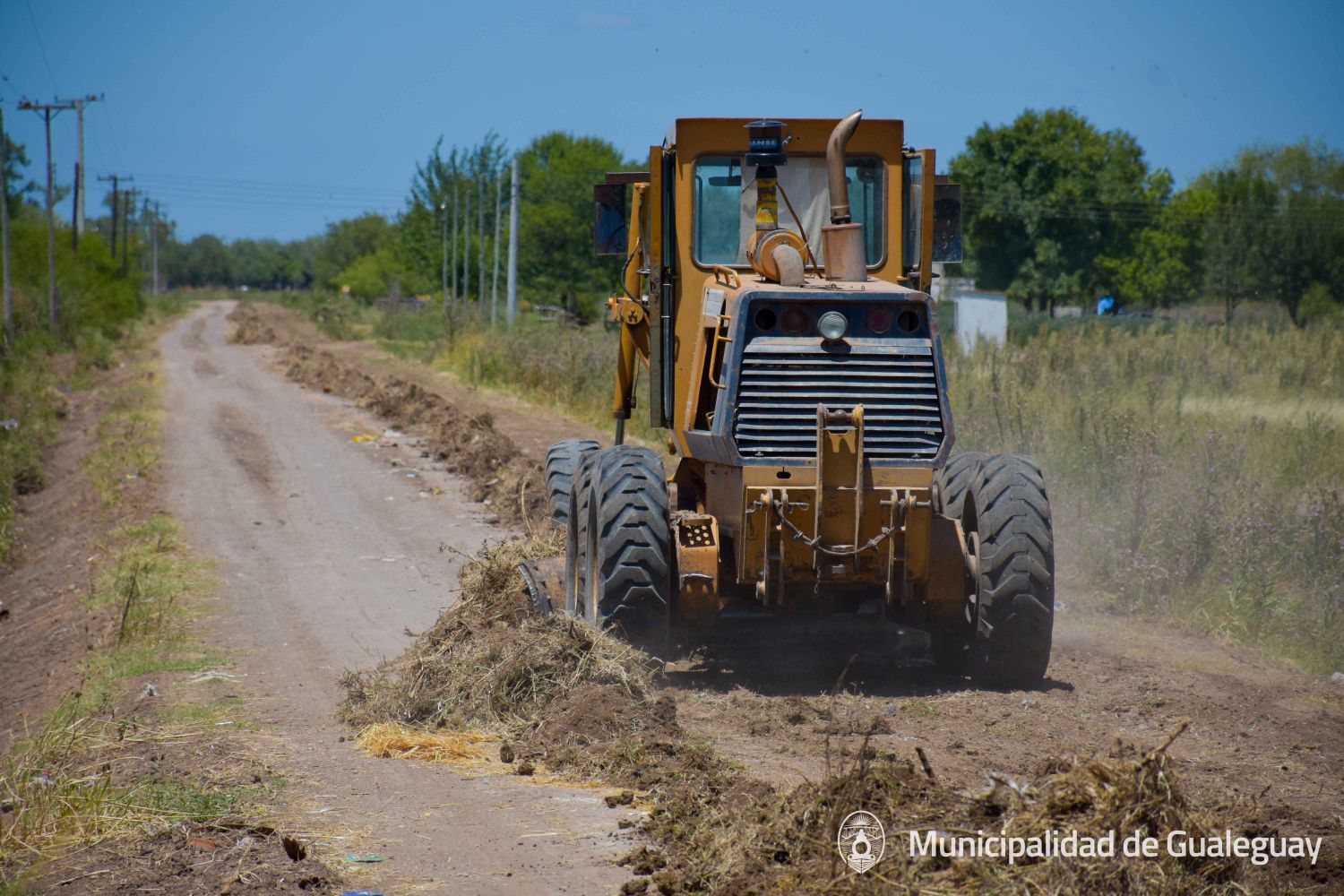 Trabajos integrales de accesos en zona de chacras