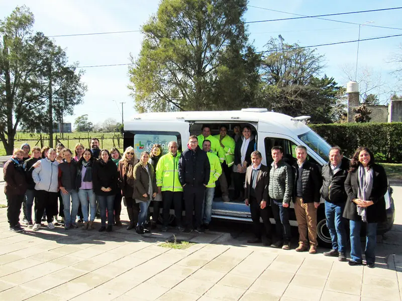 Nueva ambulancia para el centro de salud de San Manuel