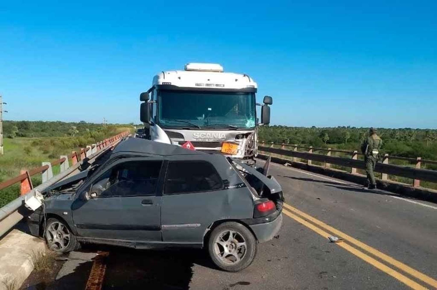 Dos mujeres fallecieron en un choque en la ruta 11