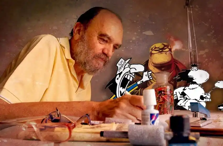 Inaugurarán una muestra con viñetas de Roberto Fontanarrosa