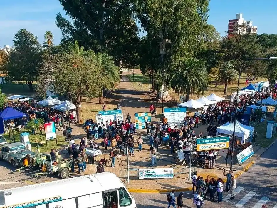 El jueves 22, plaza San Martín albergará una nueva edición de ExpoEducativa Venado Tuerto. Foto: Gentileza.