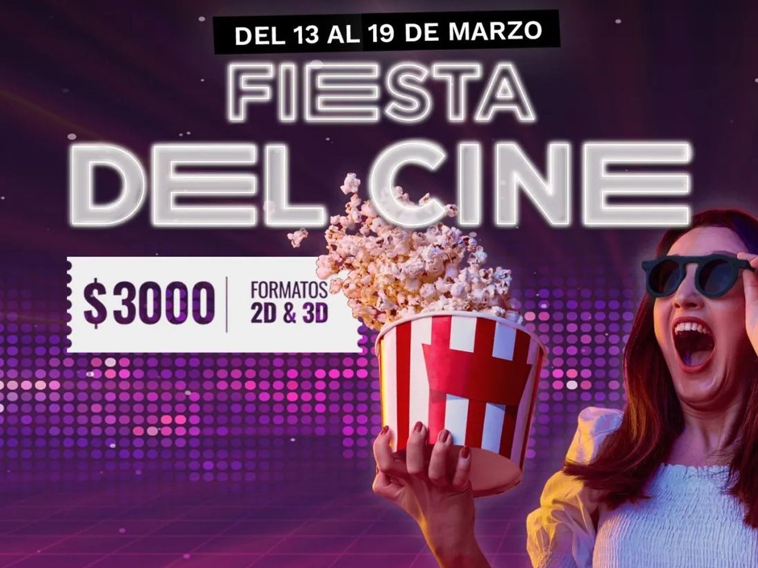 La "Fiesta del Cine" llega a Tandil esta semana