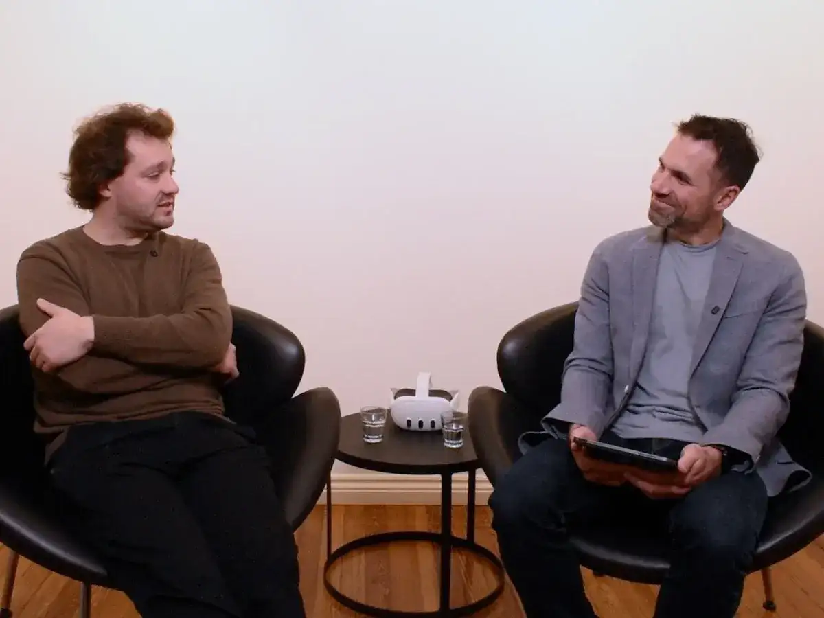 Nicolás Guadagna, en diálogo con Rodrigo Rotonda.