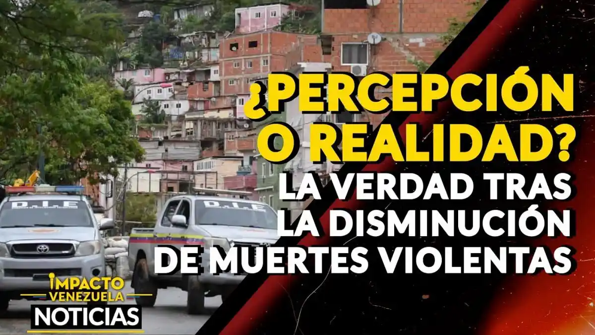 ¿PERCEPCIÓN O REALIDAD? La verdad detrás de la disminución de las muertes violentas -VIDEO