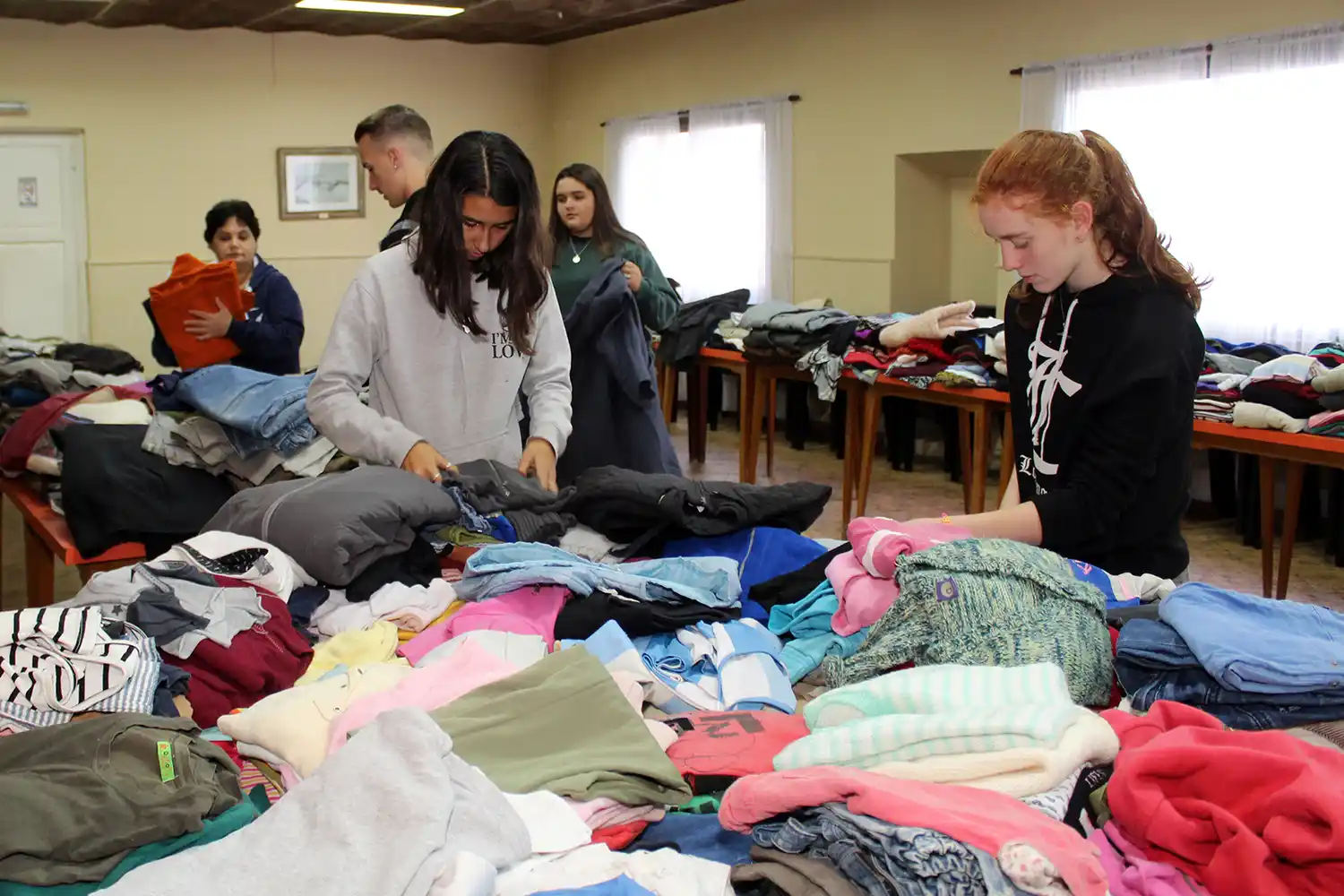 Feria de ropa. Se llevará a cabo la próxima semana