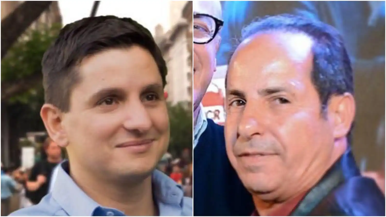 Fernando Pérez (izquierda) y Francisco Blefari (derecha).