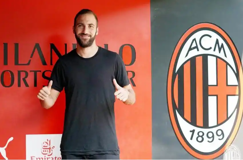 Higuaín: «Ahora entiendo lo genial que es el Milan»