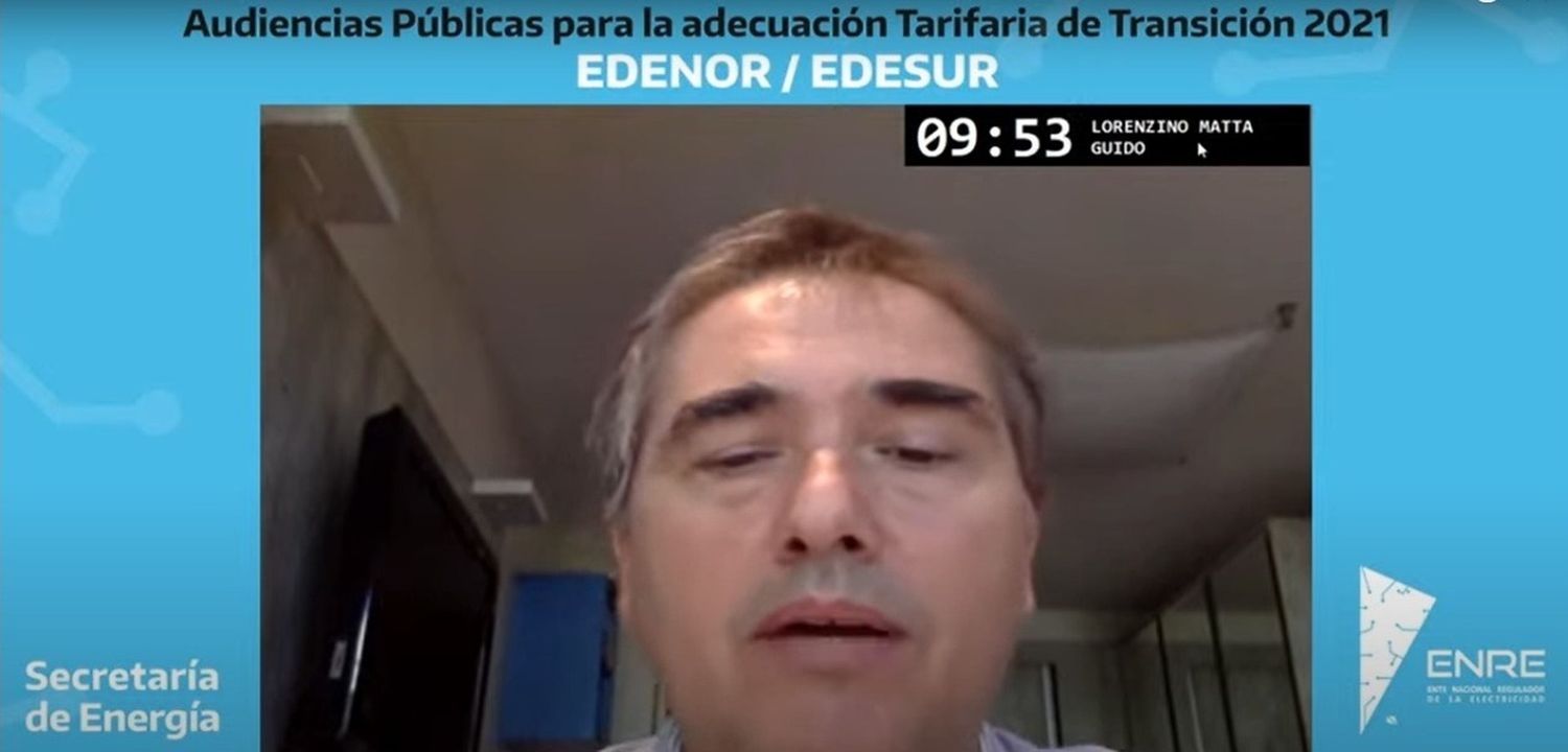 Lorenzino reclamó que se revise la concesión de Edesur: "No tiene la voluntad de invertir"