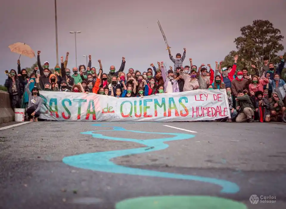 En Entre Ríos marchan por la Ley de Humedales