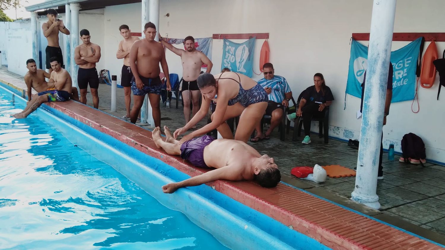 Se realizó tercer llamado extraordinario para examen de idoneidad de guardavidas