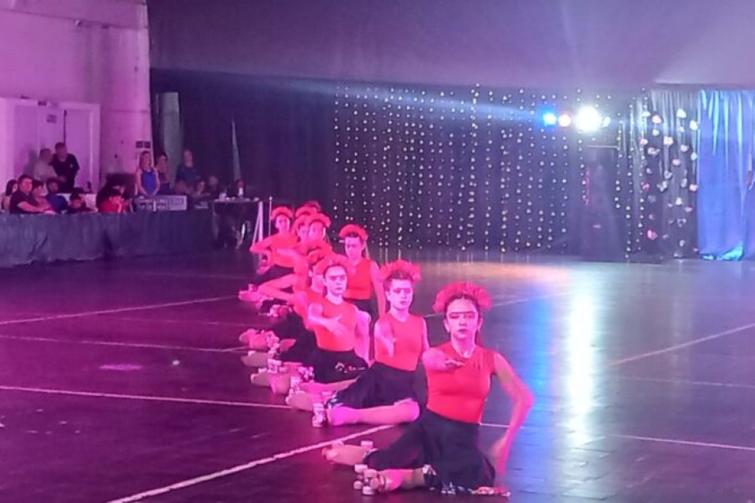 Coreografía de las patinadoras de Almagro (Todo a Pulmón)