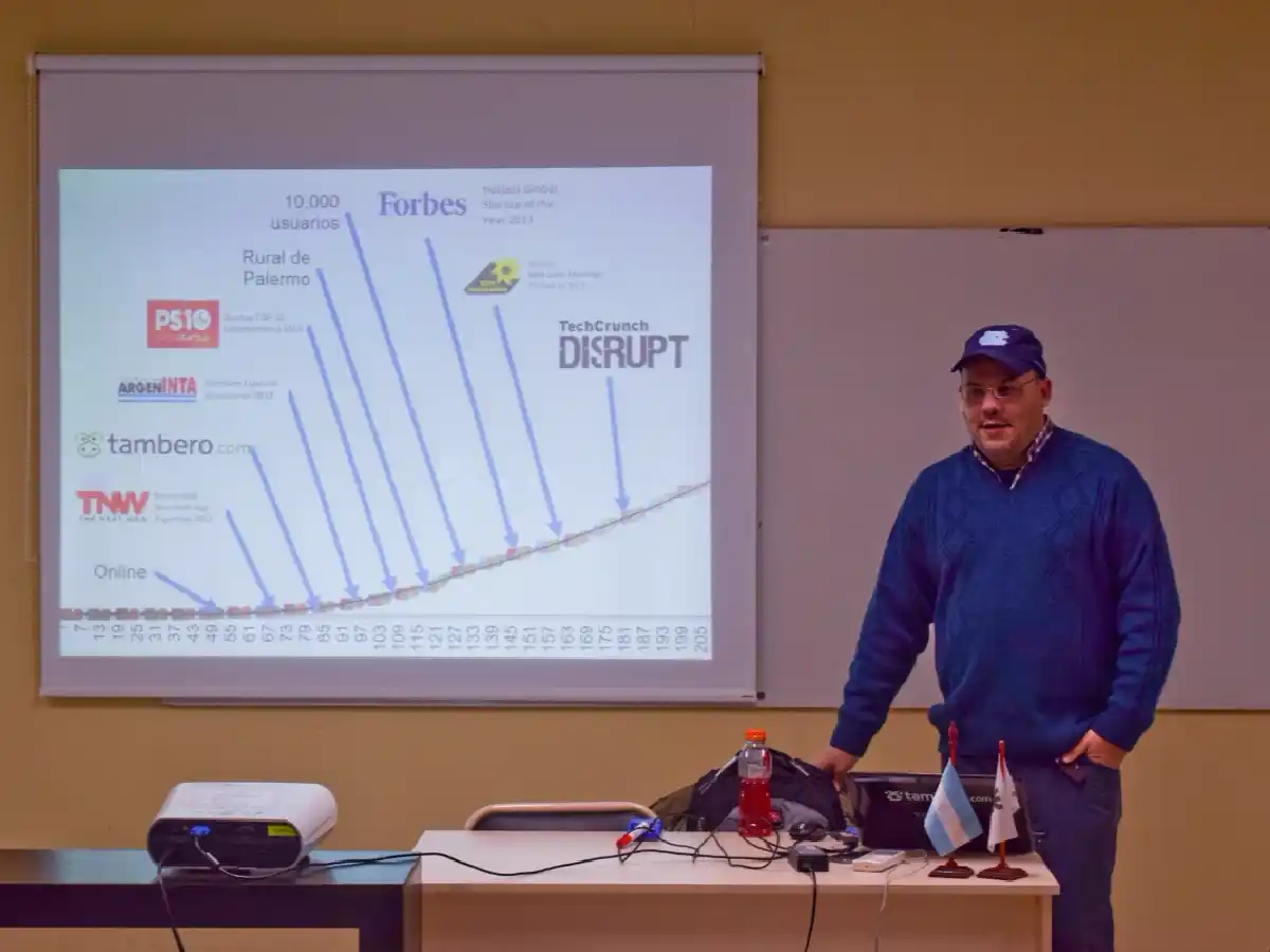 Eddie Rodríguez, fundador de Tambero.com, diserta este jueves en UTN 