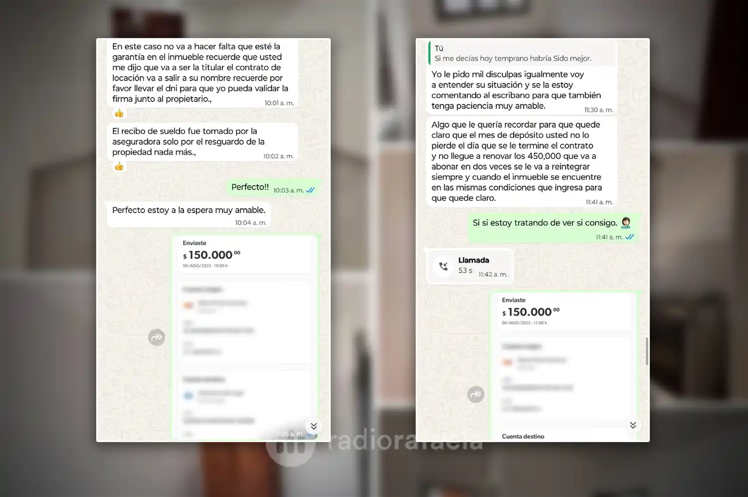 Vecina de Rafaela perdió $750.000 en un alquiler falso y solicita ayuda para reconstruir su hogar y proteger a sus hijos - 2