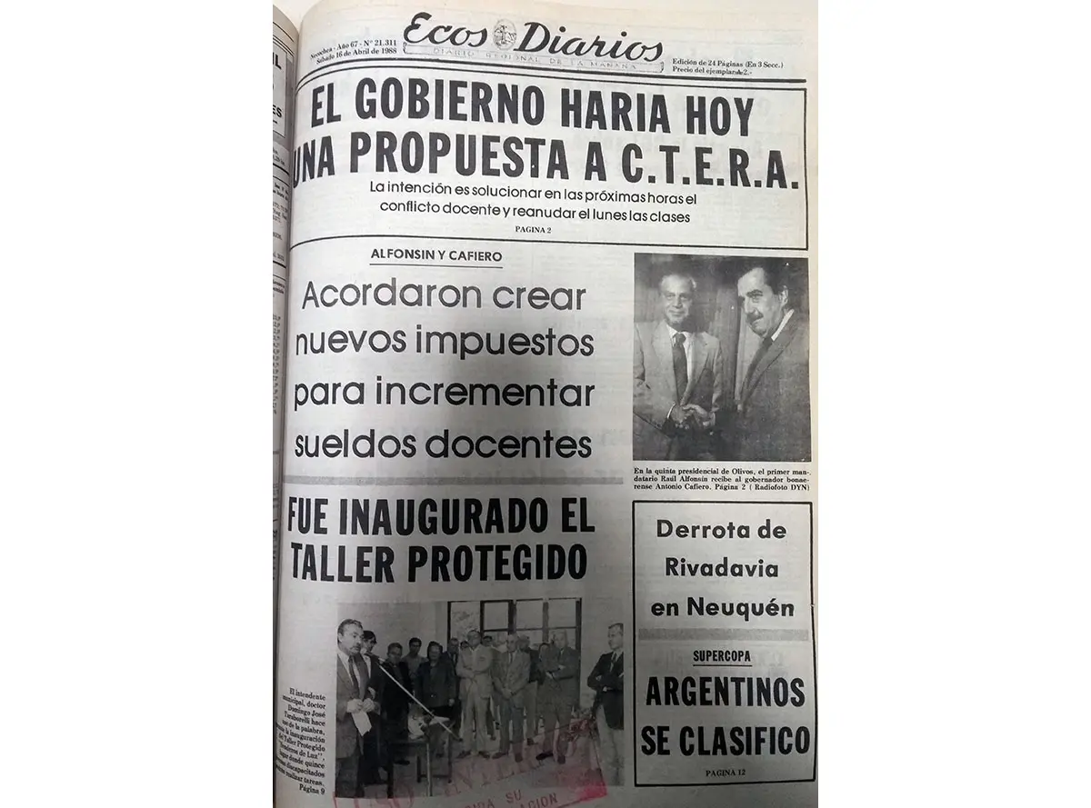 Sábado 16 de abril de 1988
