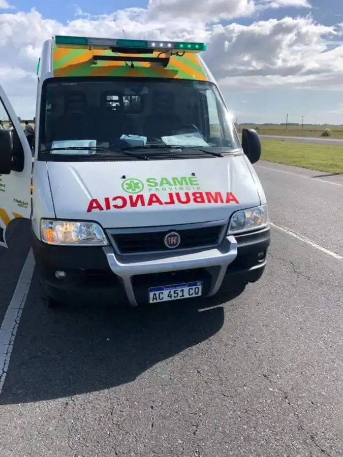 Fatal accidente: tras vuelco de vehículo falleció una mujer en ruta 2, partido de Chascomús