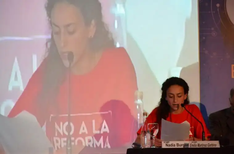 Nadia Burgos criticó con dureza y en la cara a industriales entrerrianos