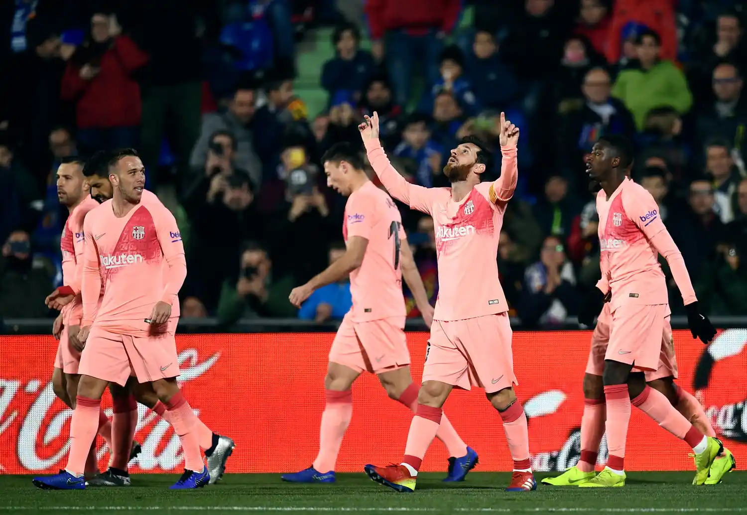 El puntero Barcelona ganó con un gol de Messi