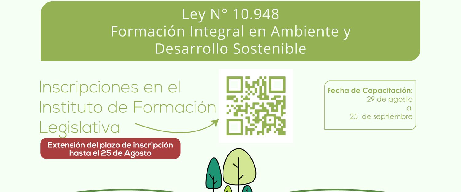 Se prorrogó la inscripción a la segunda cohorte del programa de formación ambiental