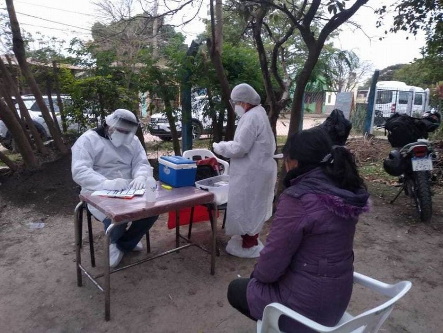 El Centro de salud Luis María Codda mantiene diariamente la búsqueda activa de casos