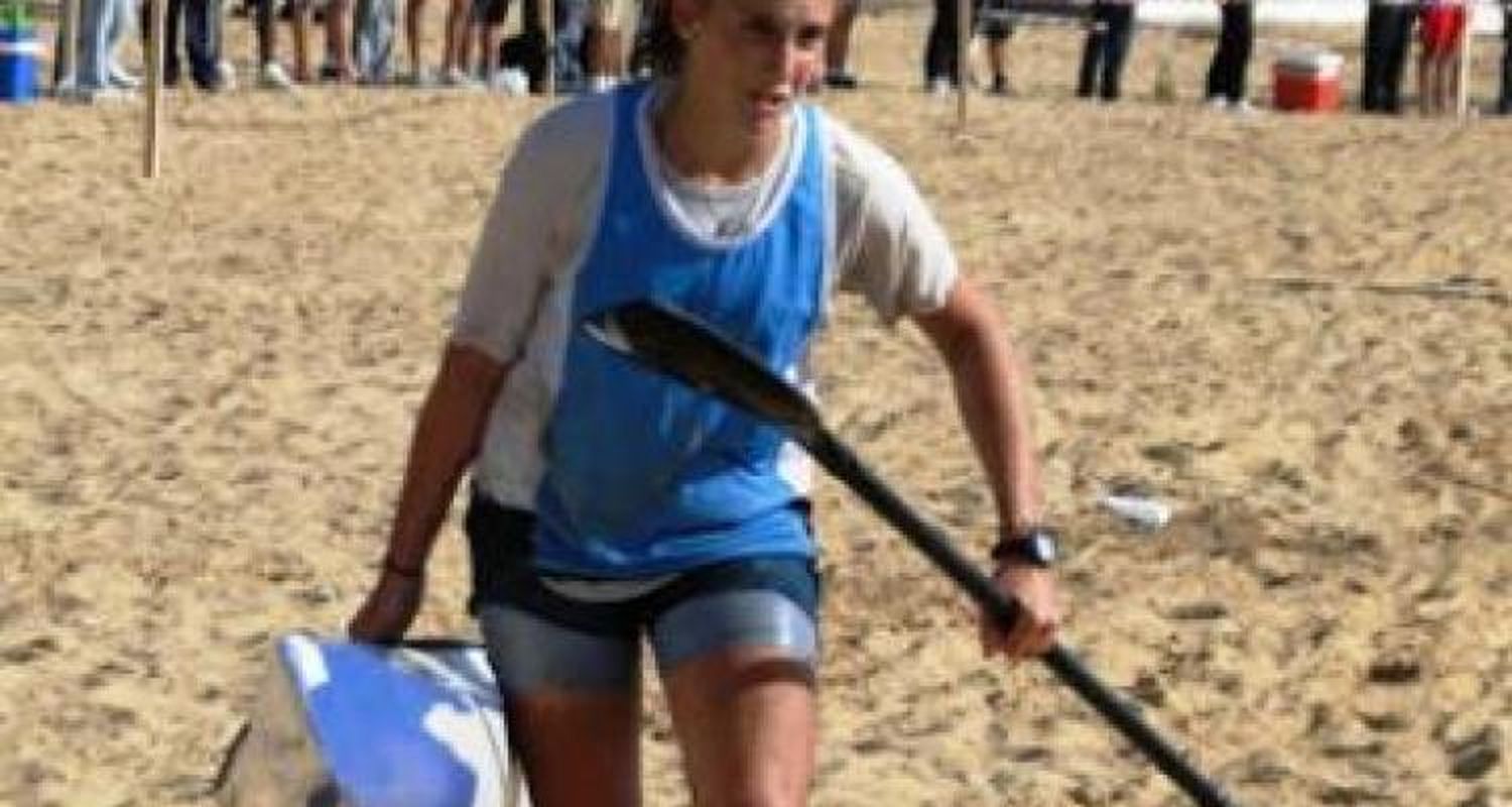 Canotaje: Sofía Costa partió a Roma
