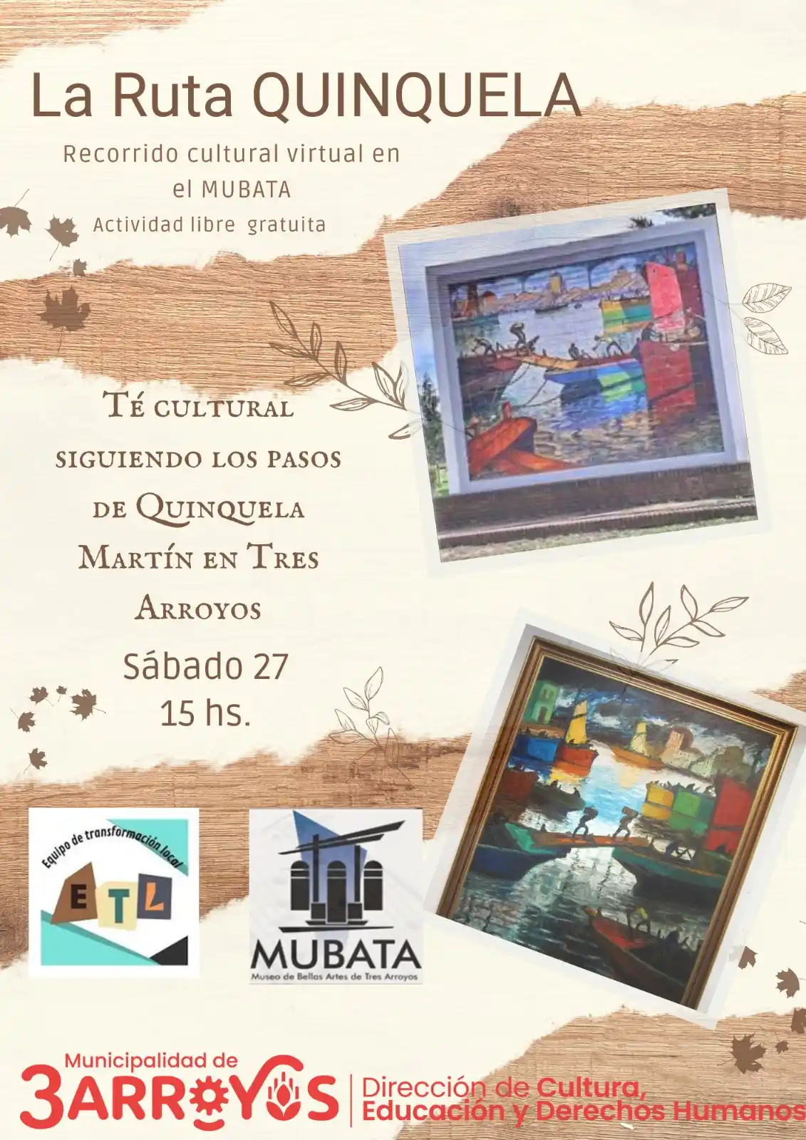 “La Ruta de Quinquela” en el MUBATA