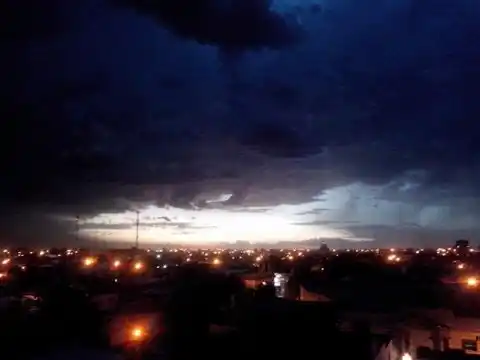Aviso meteorológico por tormentas fuertes para Gualeguaychú