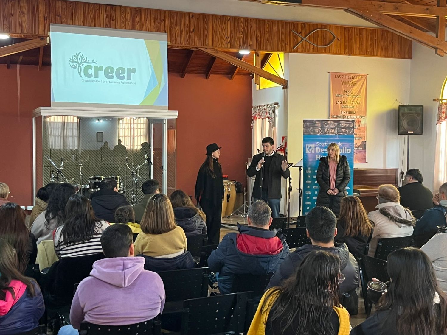 El intendente Leonel Chiarella formó parte de la actividad.